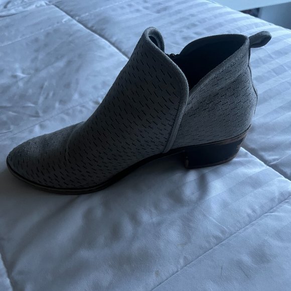 Gray Ankle Boots - Picture 2 of 5